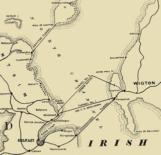Illustration for article titled How Victorian engineers almost built an underwater tunnel between Scotland and Ireland